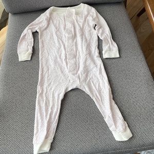 Magnetic Me organic cotton sleeper. Baby girl